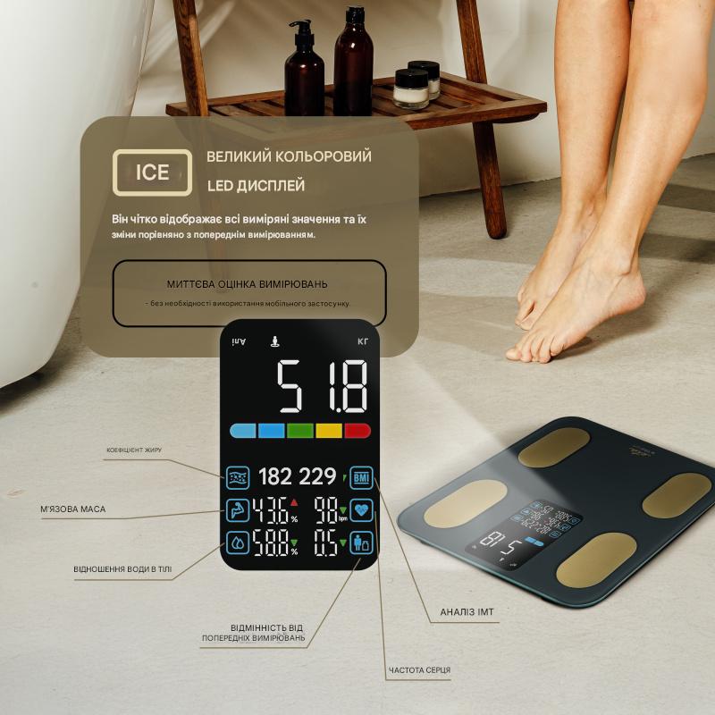 Ваги підлогові діагностичні ETA Vital Gym 7779 90000 Smart